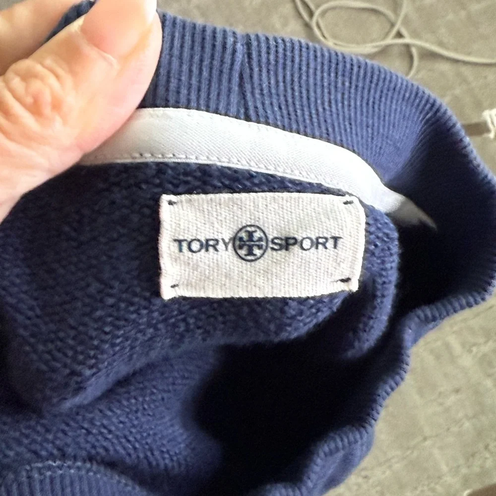 Tory Sport Navy Sweatshirt with Logo - Picture 6 of 8
